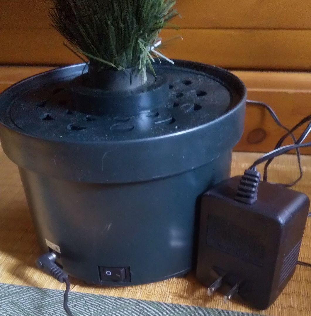 ★ファイバー 色が変わり回転する クリスマスツリー★