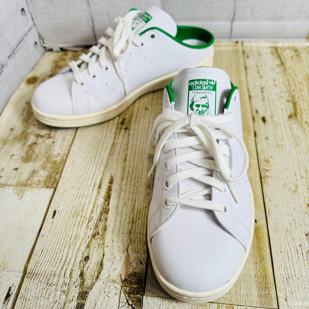 未使用品級adidas スタンスミス 25cm ミュール スリッポン