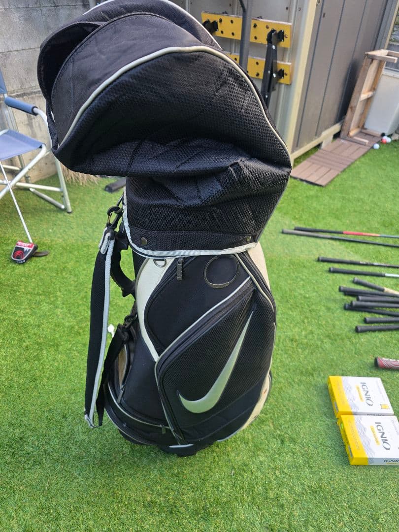 NIKE ナイキ ゴルフ キャディバッグ ブラック