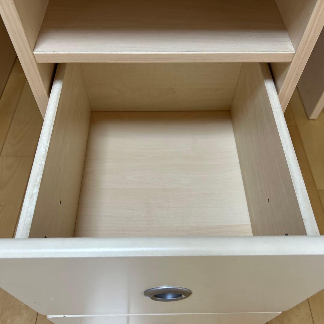 ★送料込★ 机　デスク①　ライトウッド　moda en Casa