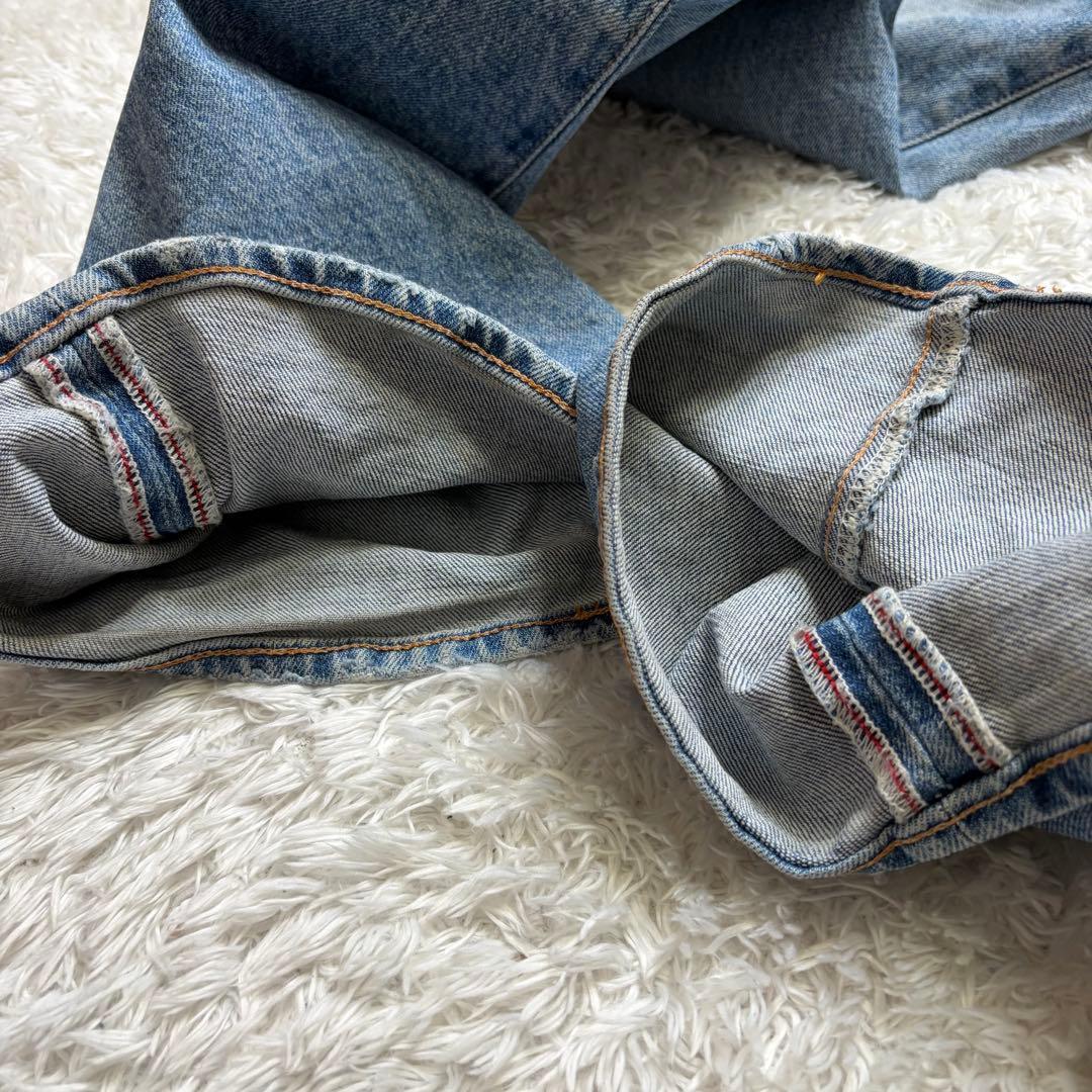 美品　MOUSSY MVS デニム フレアデニム ブーツカット 赤耳　ストレッチ