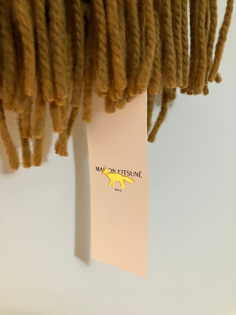 【新品未使用】メゾンキツネ　マフラー　MAISON KITSUNE