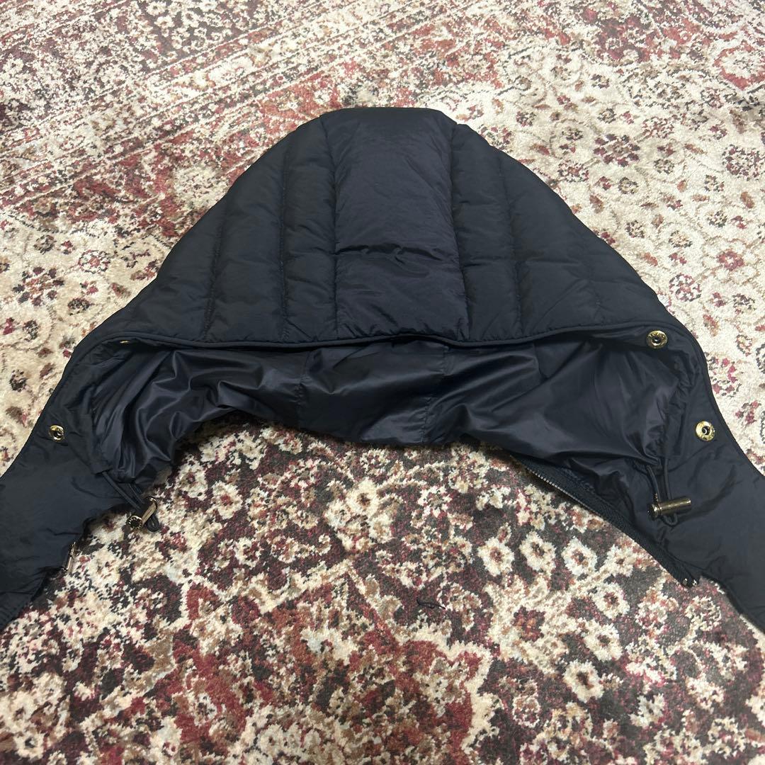 TATRAS フード付　オルシエラ　 ダウンベスト 01 ブラック