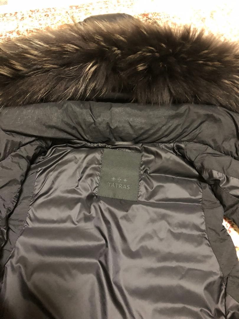 TATRAS フード付　オルシエラ　 ダウンベスト 01 ブラック