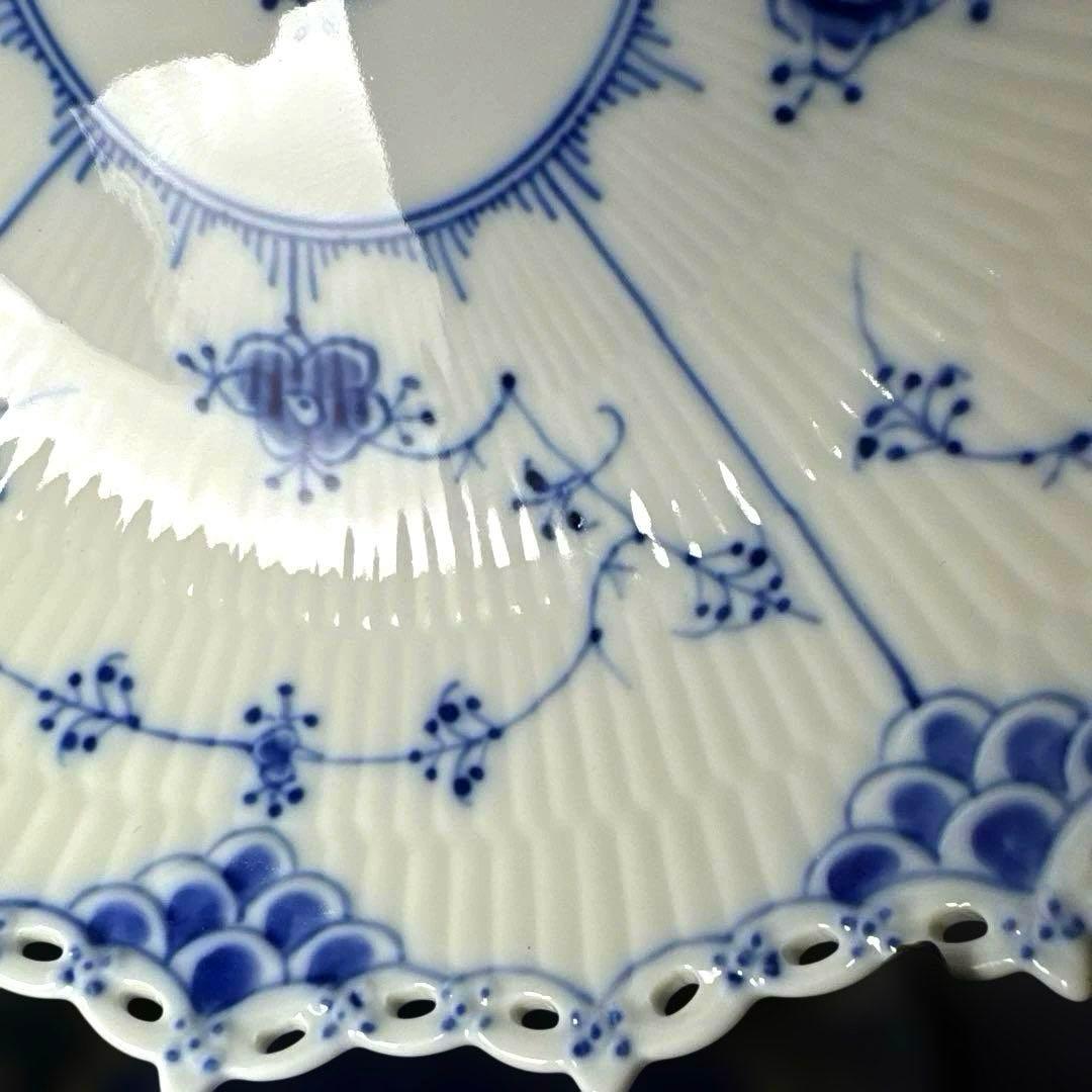 ロイヤルコペンハーゲン　ブルーフルーテッドフルレース　フルーツボウル　サラダ　皿