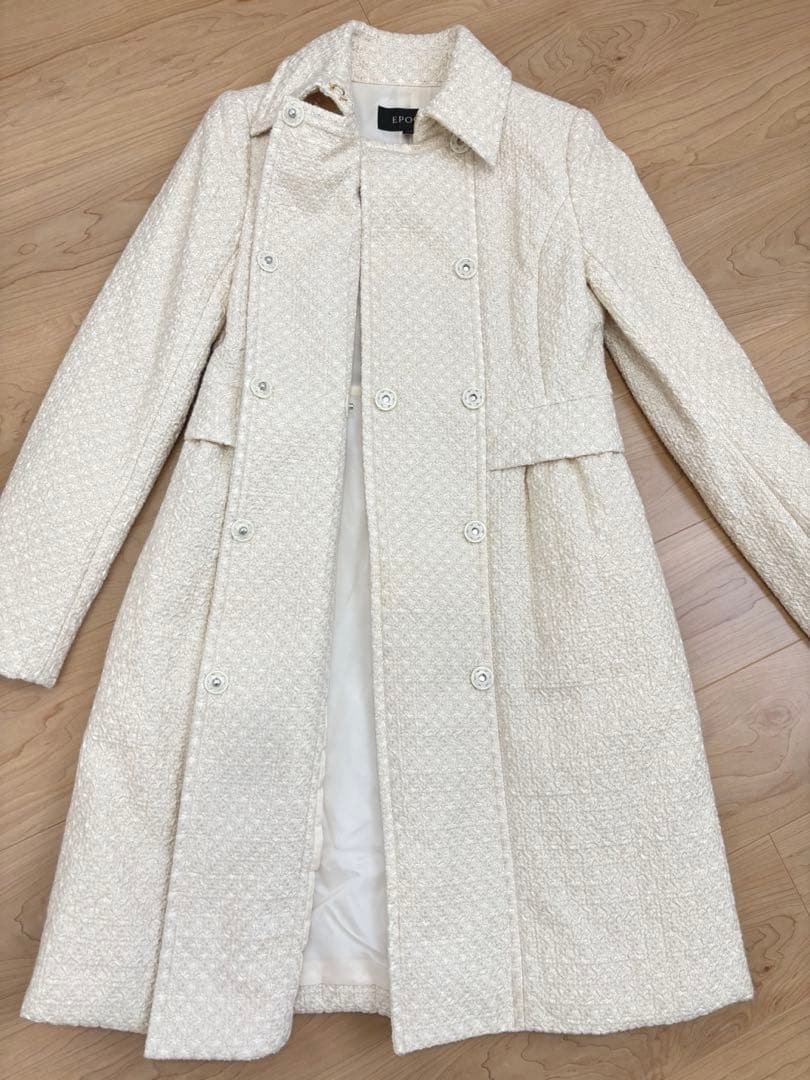 Suzu様 定価10万✨エポカ サイズ40 L ロングコート 日本製