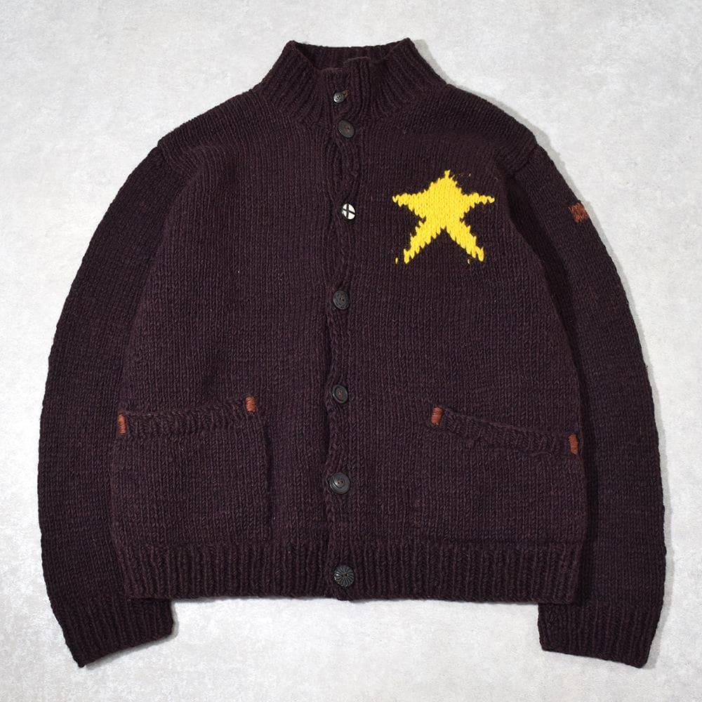 希少 TIGRE BROCANTE 手編み ハンドニット カウチン スーベニア