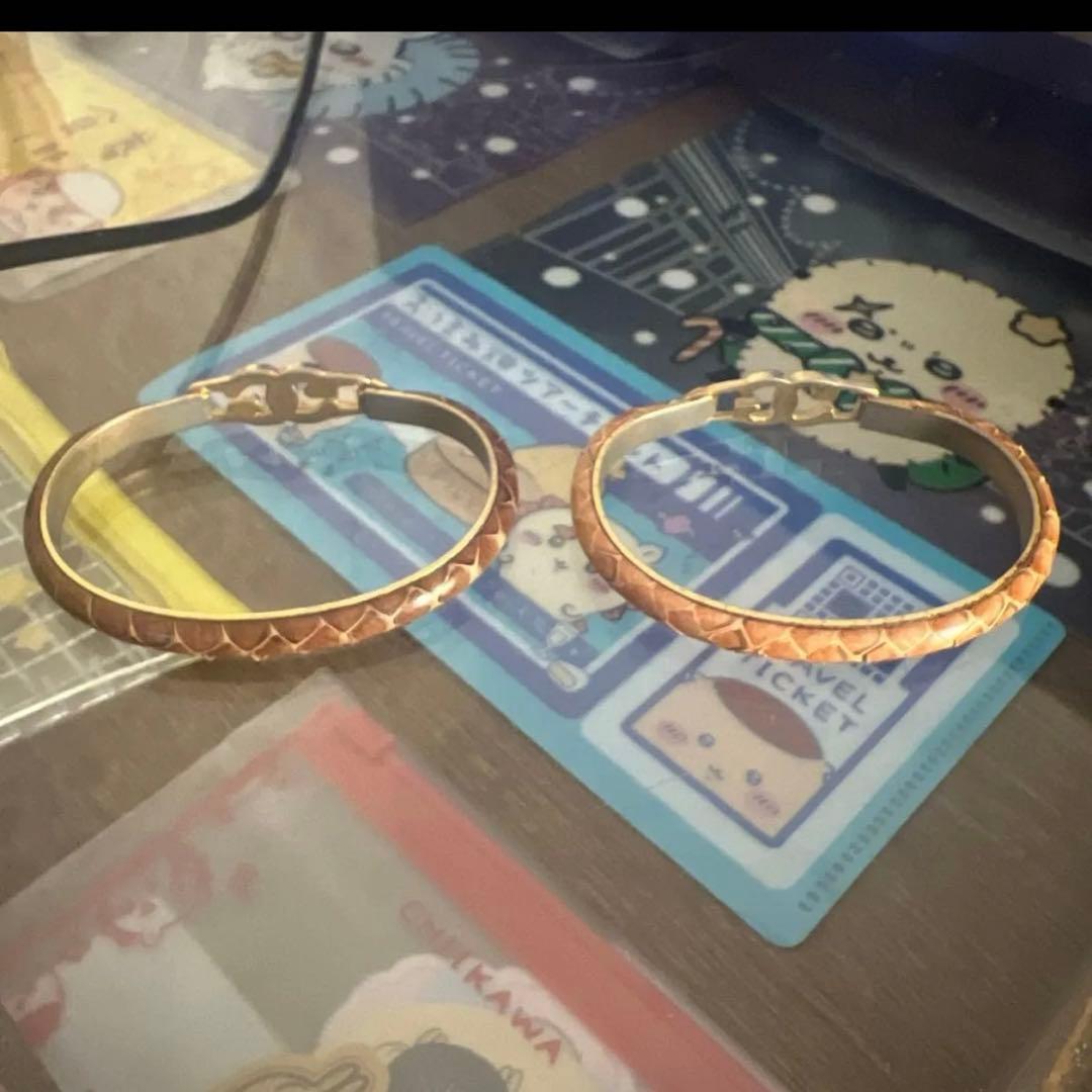 GUCCI グッチ ヴィンテージ イタリア製 24K金メッキ ブレスレット