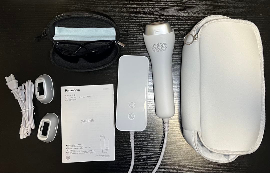 Panasonicスムースエピ パワー＆クールES-WG0B-H、専用サングラス