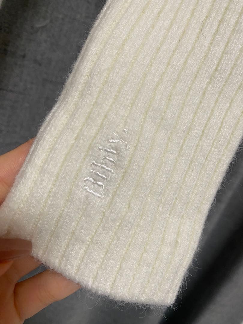 【bibiy.】試着のみFLORENTINA FRILL KNIT