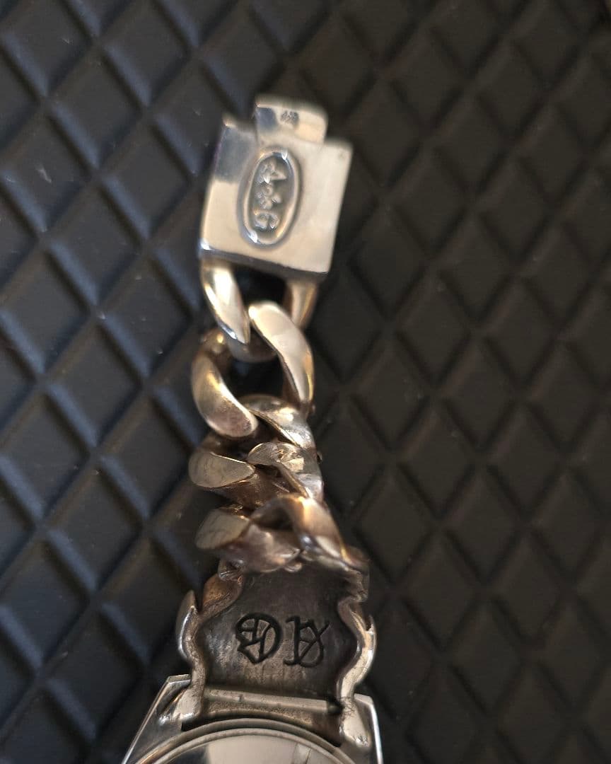 【希少】RADOゴールデンホース×A&Gシルバー925ウォッチブレス【美品】