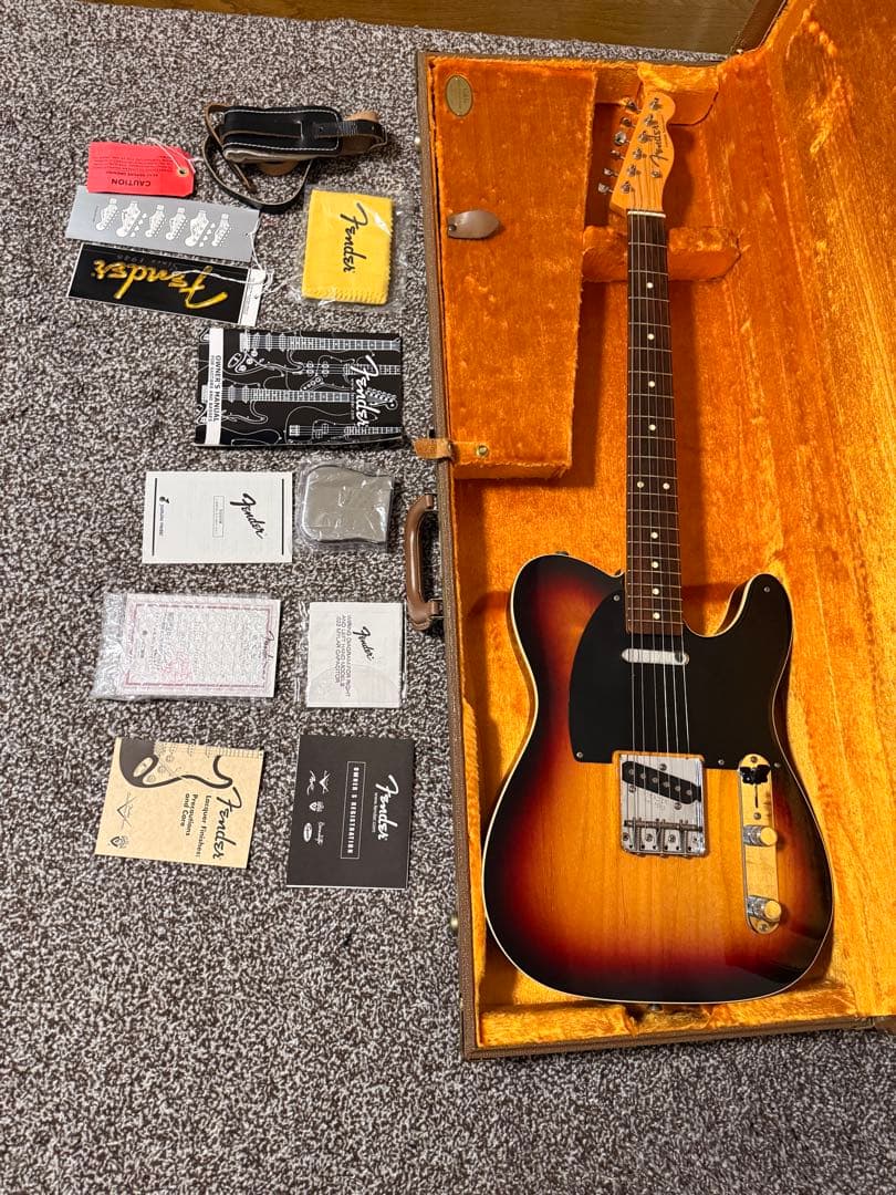 フェンダーUSA アメリカンヴィンテージ62カスタムテレ　約3.2kg