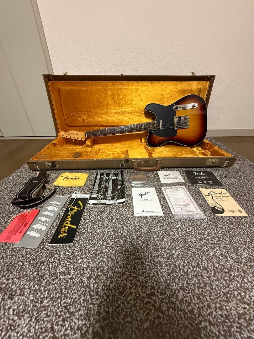フェンダーUSA アメリカンヴィンテージ62カスタムテレ　約3.2kg