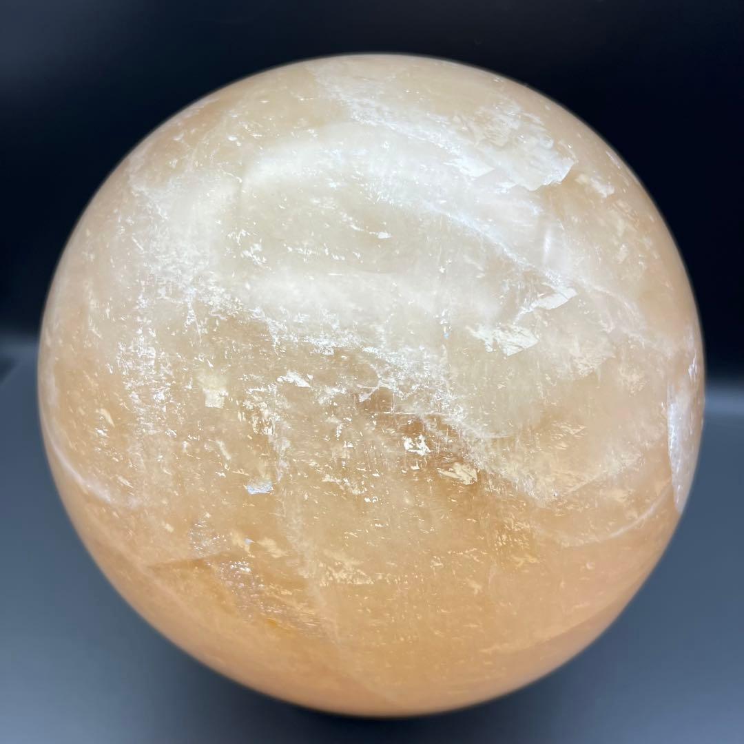 ✳️13.06kg‼️極大丸玉✨レインボー カルサイト 丸玉 天然石 パワーストーン