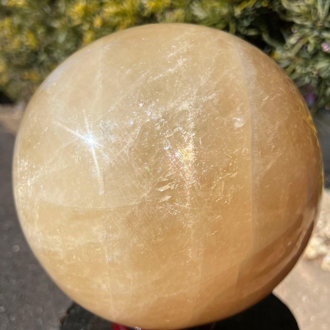✳️13.06kg‼️極大丸玉✨レインボー カルサイト 丸玉 天然石 パワーストーン
