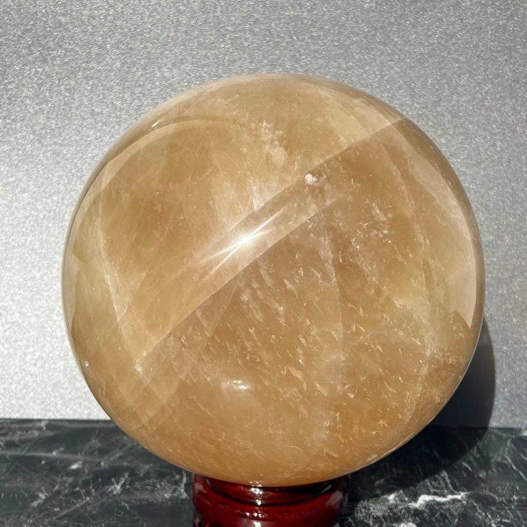 ✳️13.06kg‼️極大丸玉✨レインボー カルサイト 丸玉 天然石 パワーストーン