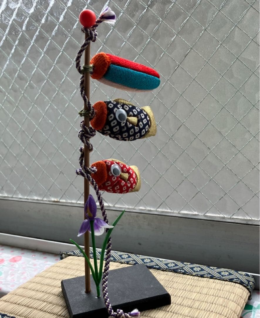 こいのぼりの置物