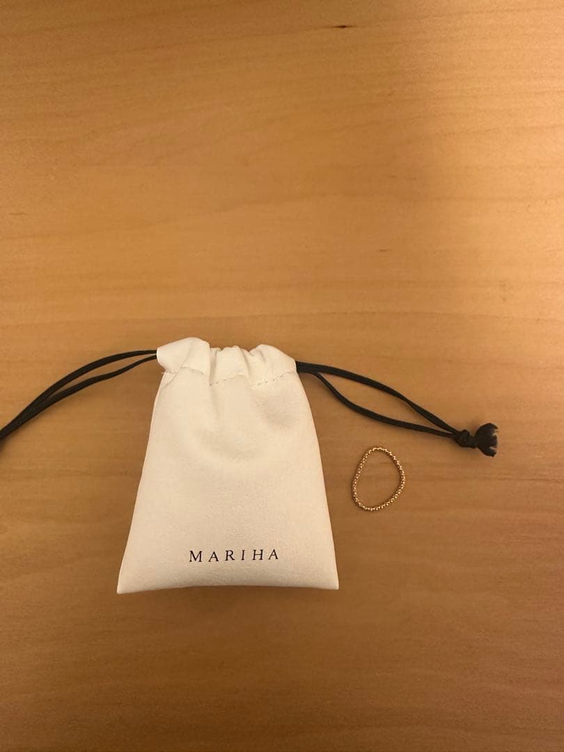 値下げ。MARIHA Gold Rain リングロープチェーンS [K18YG]