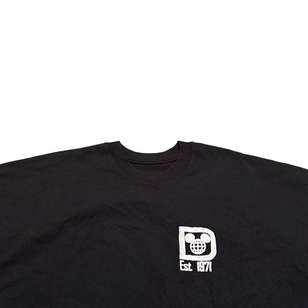 Disney スピリットジャージー 長袖Tシャツ ロンT アーチプリントロゴ