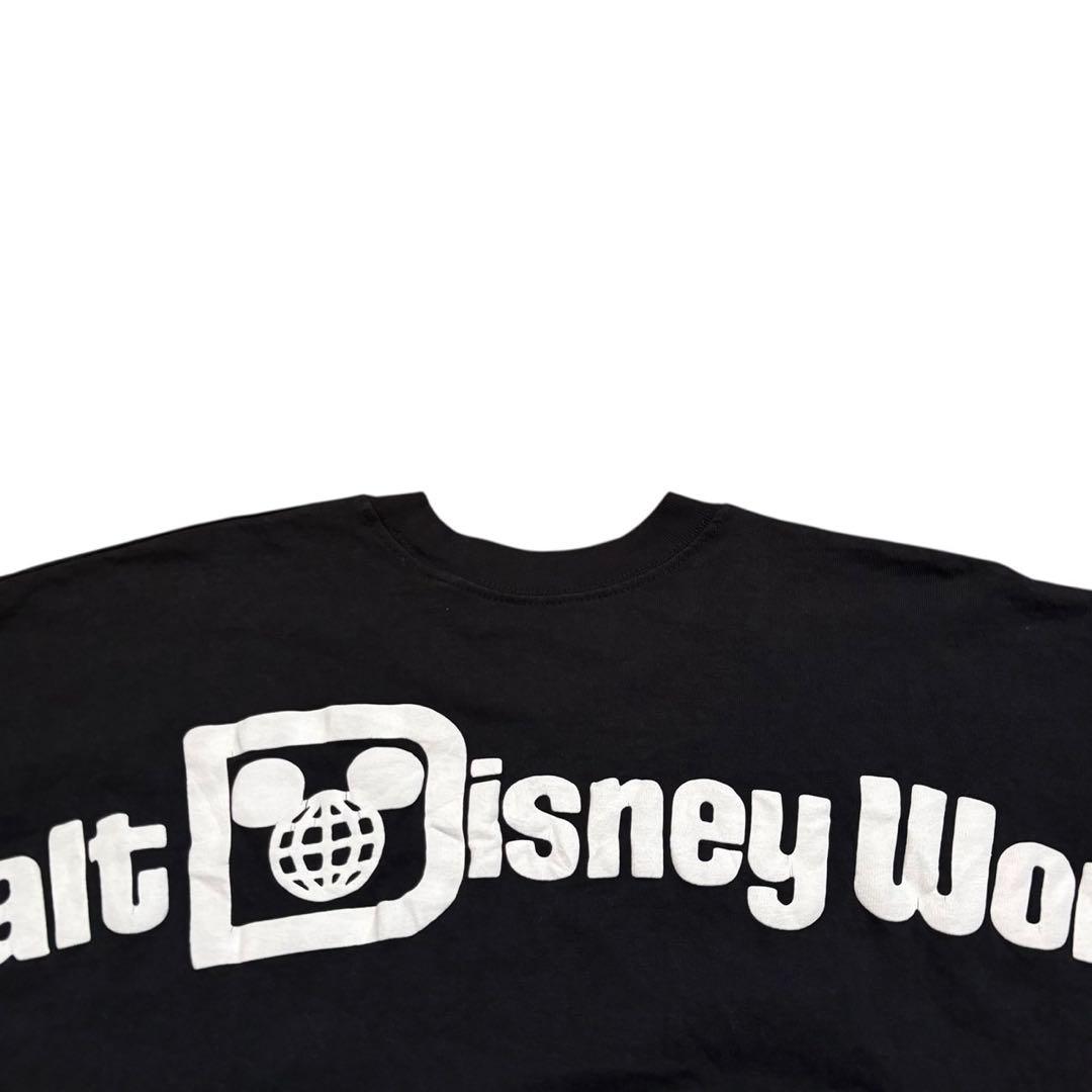 Disney スピリットジャージー 長袖Tシャツ ロンT アーチプリントロゴ