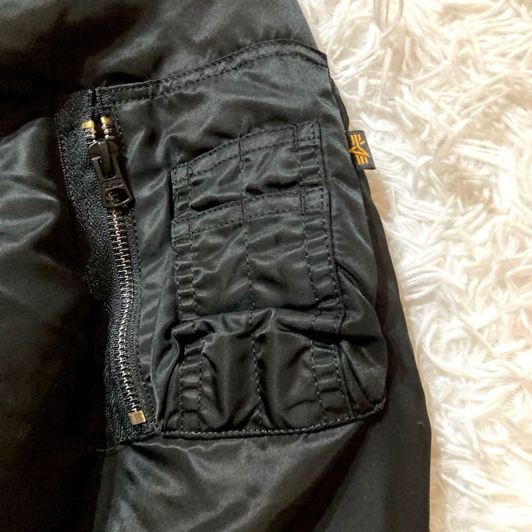 【現行良品】ALPHA INDUSTRIES MA-1 フライトジャケット　L