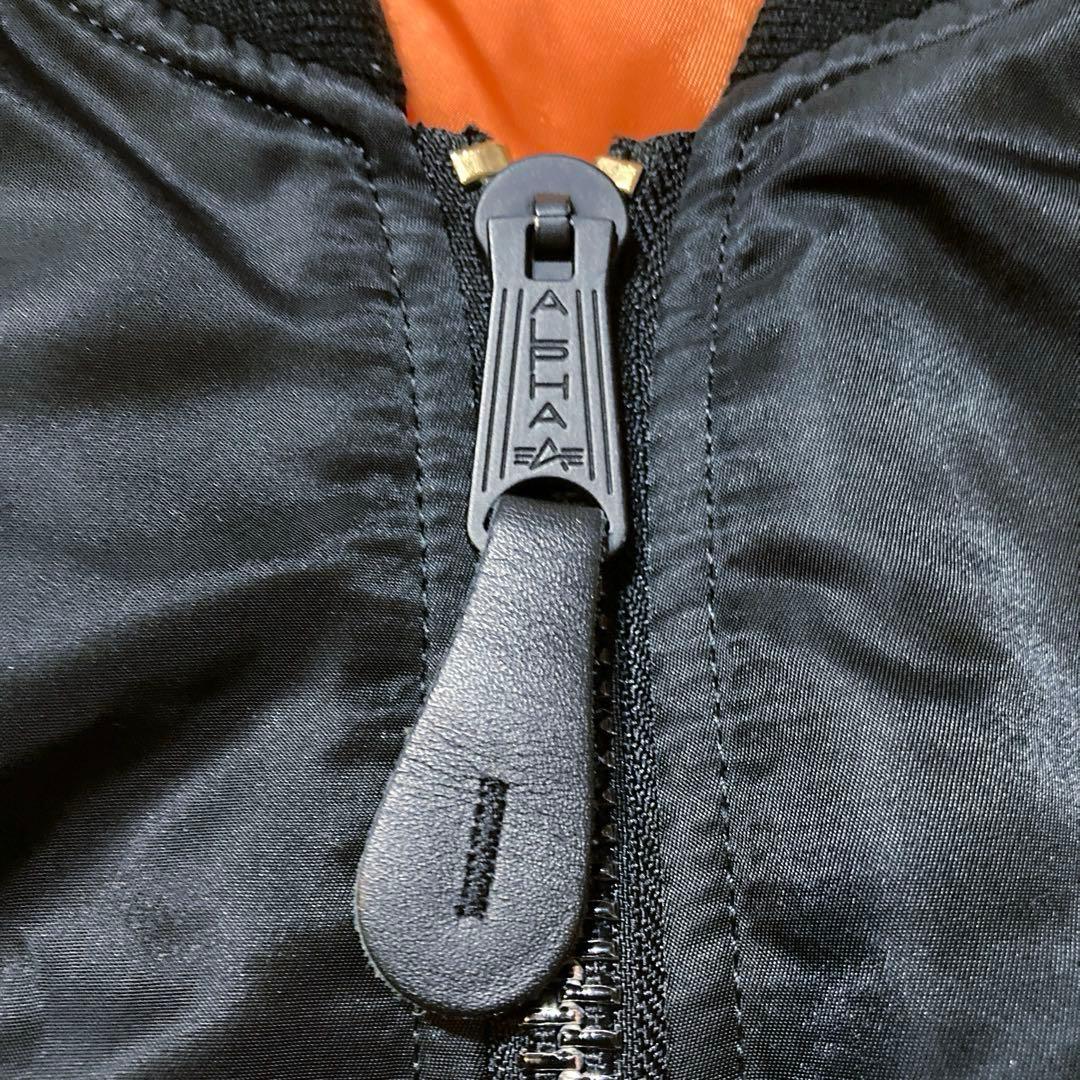 【現行良品】ALPHA INDUSTRIES MA-1 フライトジャケット　L