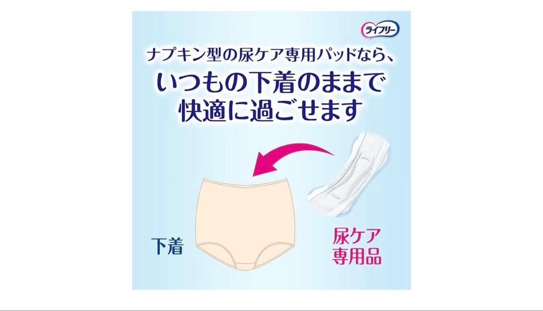 Issac ライフリー 尿漏れパッド どの組み合わせOK❣️選べる8袋箱売り
