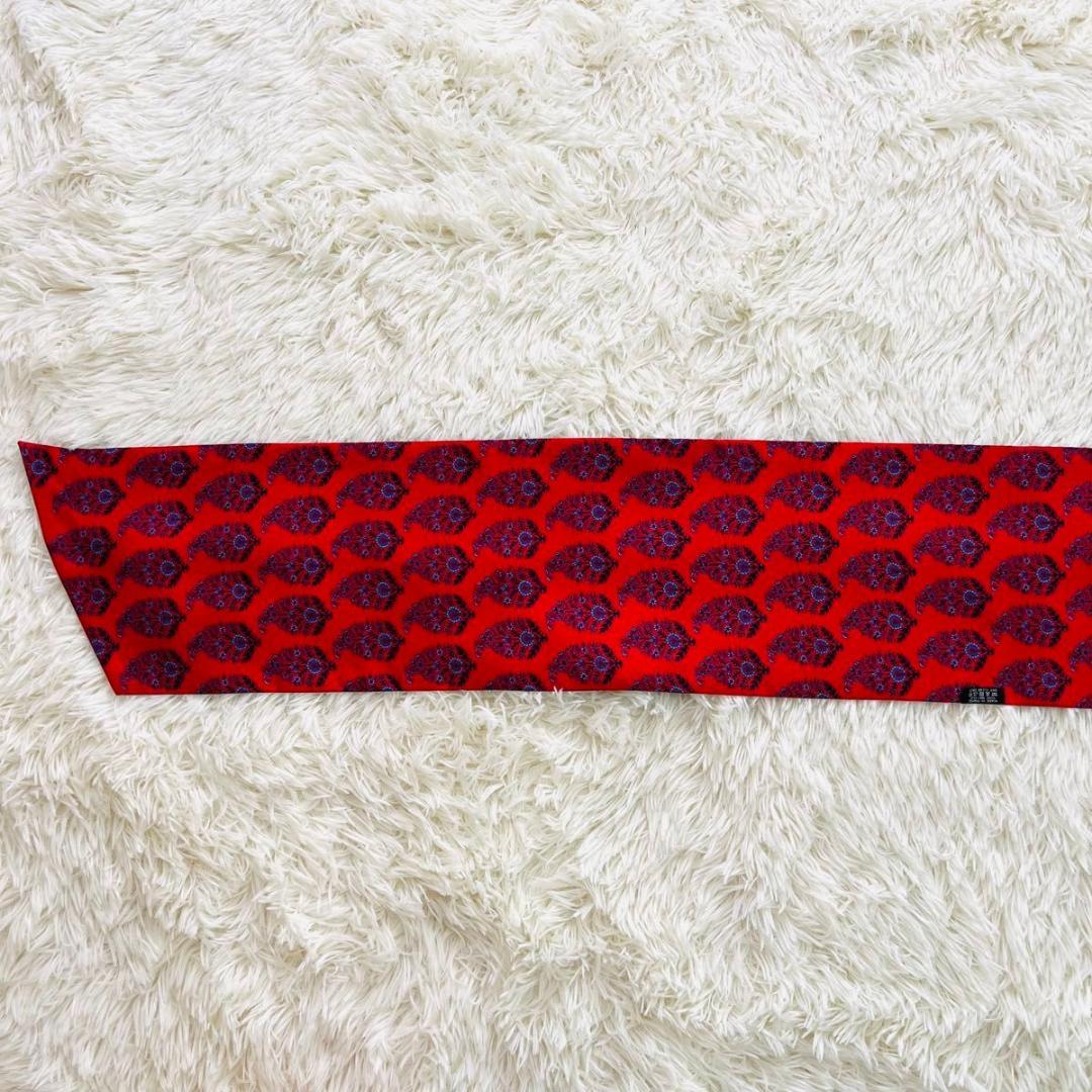 HERMES エルメス マキシツイリー スカーフ ネイビー系 シルク