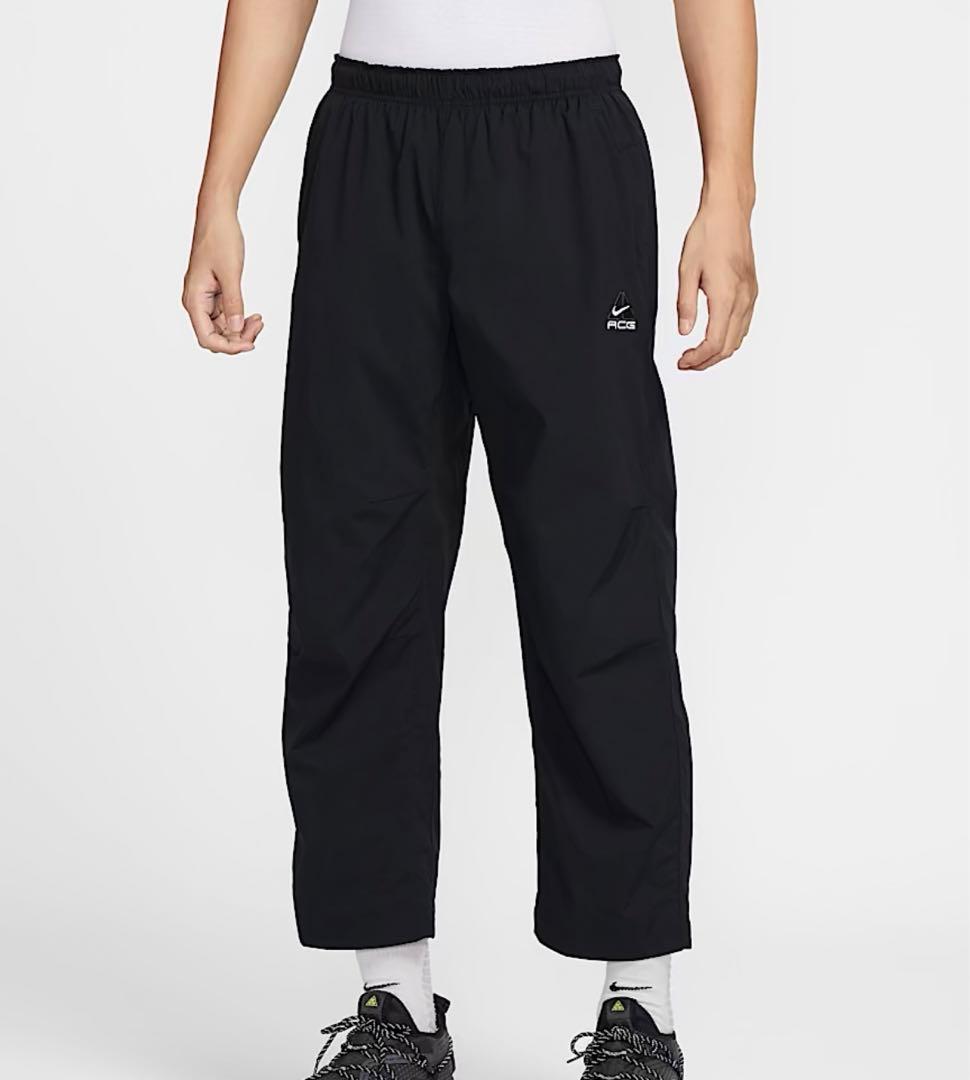 nike acg black iguana 2in1 ナイロンパンツ M