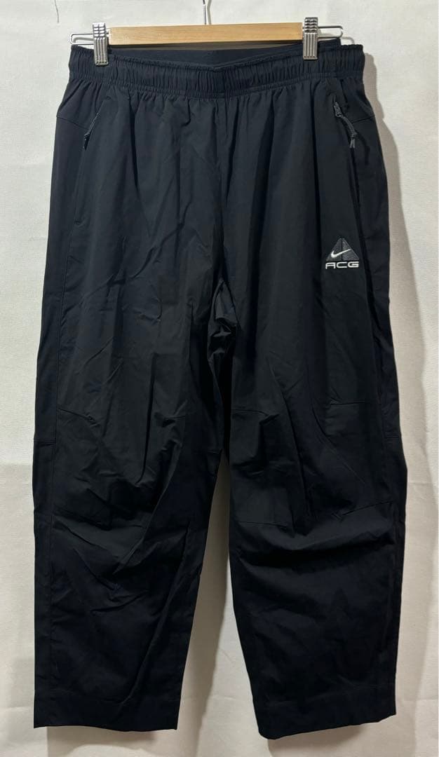 nike acg black iguana 2in1 ナイロンパンツ M