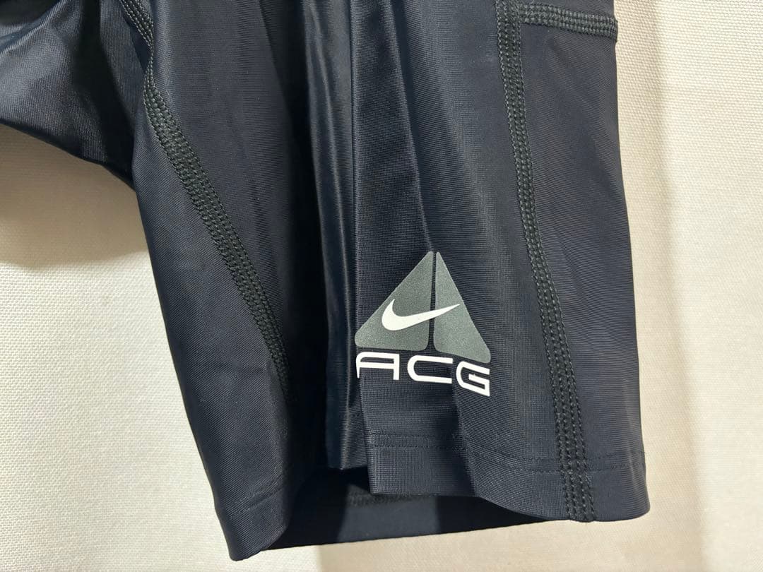 nike acg black iguana 2in1 ナイロンパンツ M
