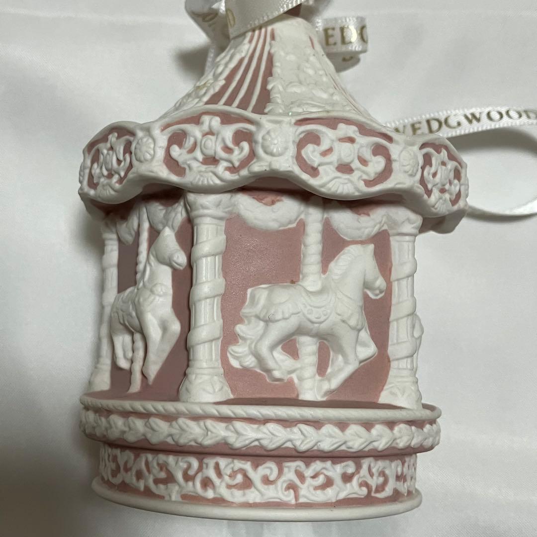  オーナメント 2014 ピンク カルーセル ウェッジウッド 馬
