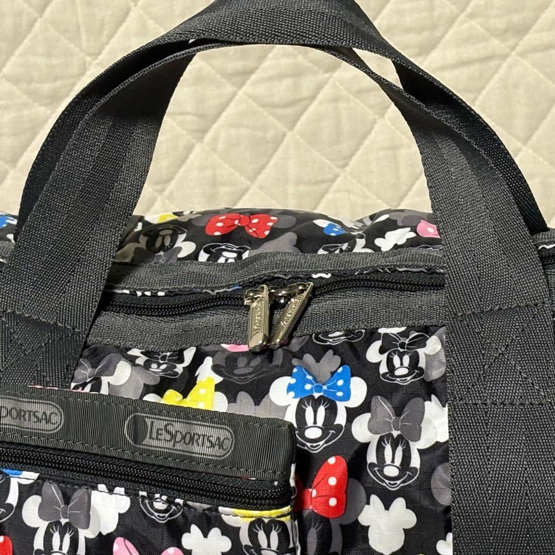 レスポートサック　ミニーロックスザドットLARGE WEEKENDER &ポーチ