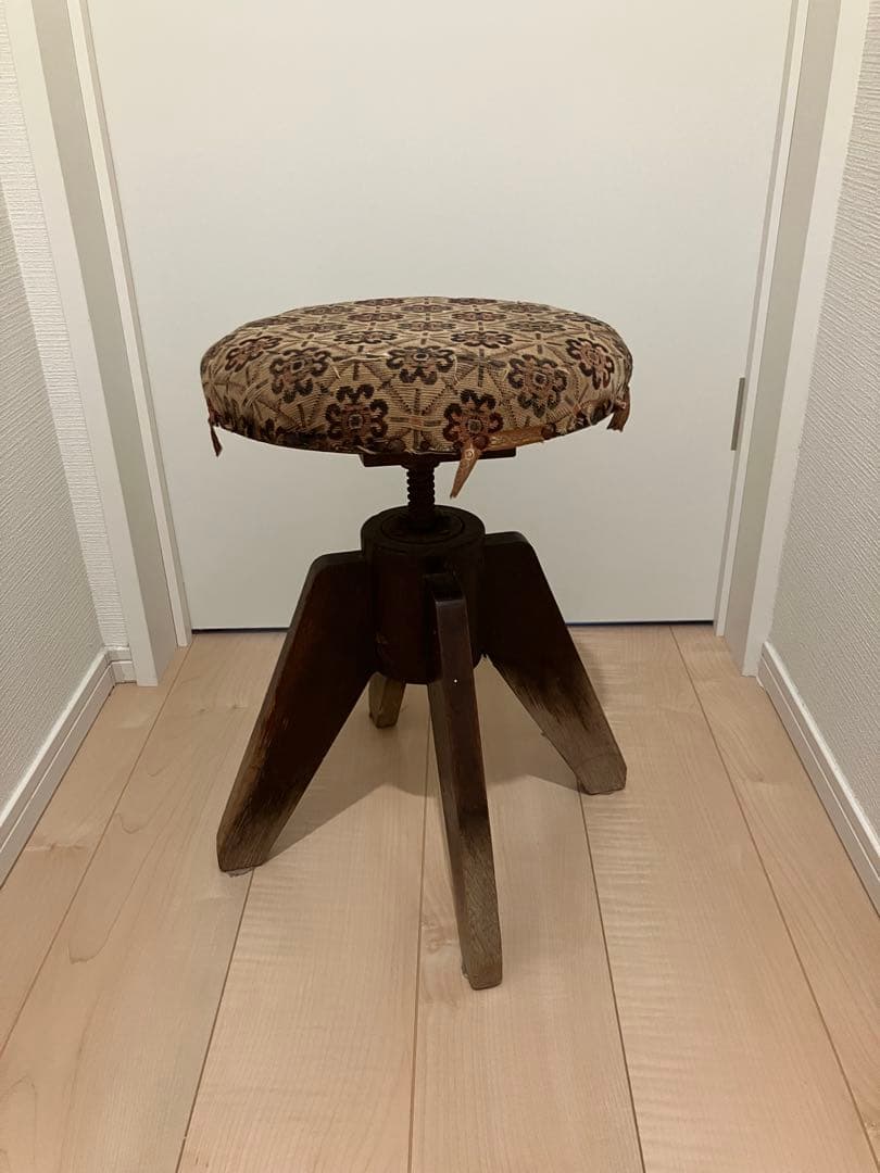 木製椅子　スツール　昭和　レトロ　ヴィンテージ