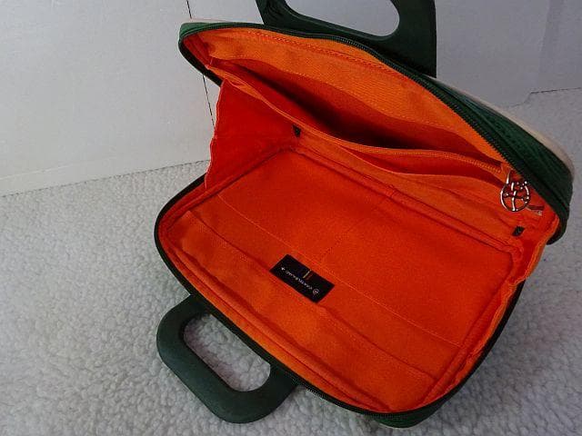 【新品本物】CASTELBAJAC ビジネスハンドバッグ/緑￥17,600-