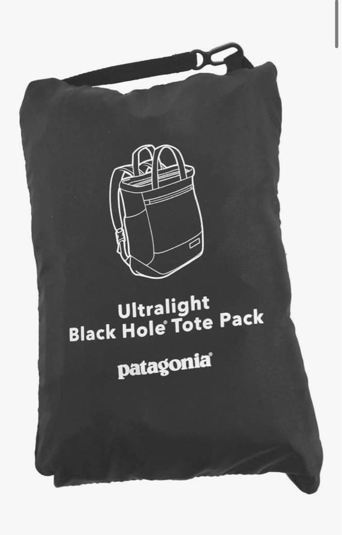 パタゴニア PATAGONIA トートバック バックパック 折りたたみ ブラック