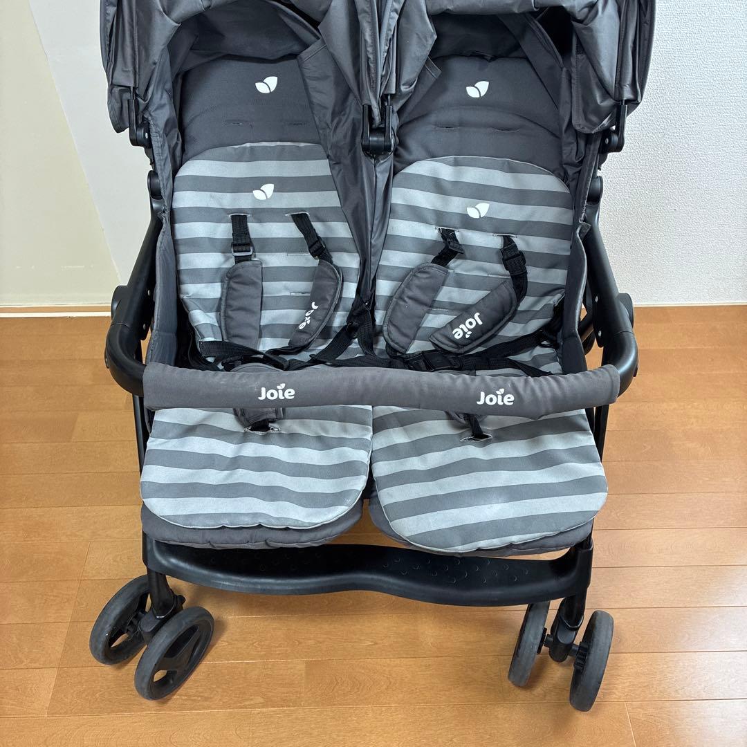 【美品】joieジョイー軽量２人乗りベビーカー aire twinエアツイン