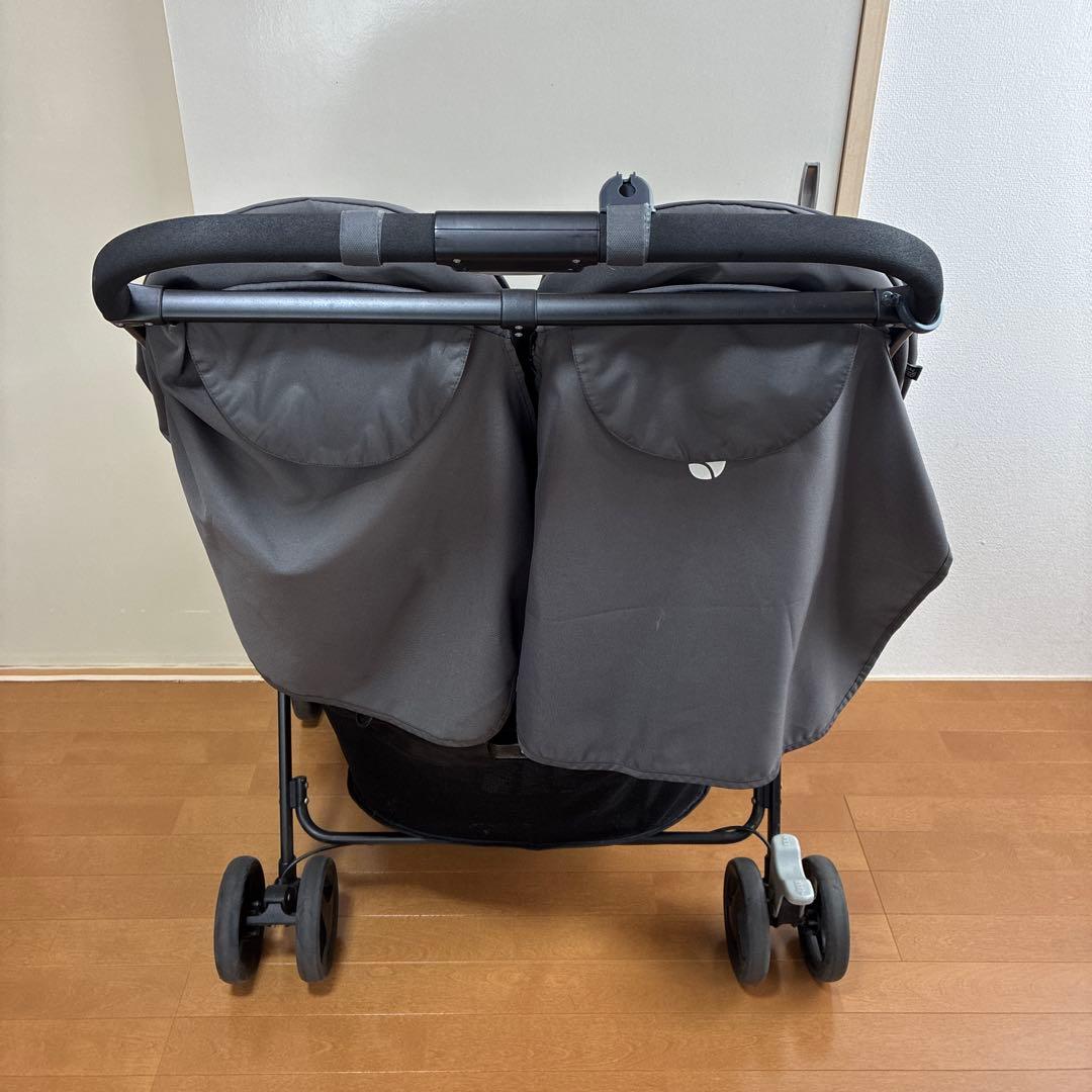 【美品】joieジョイー軽量２人乗りベビーカー aire twinエアツイン