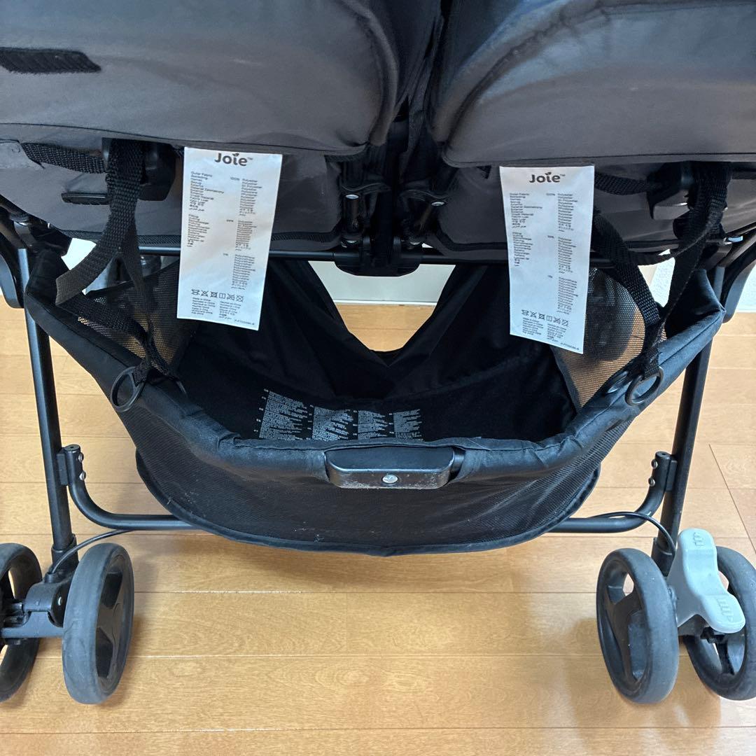 【美品】joieジョイー軽量２人乗りベビーカー aire twinエアツイン