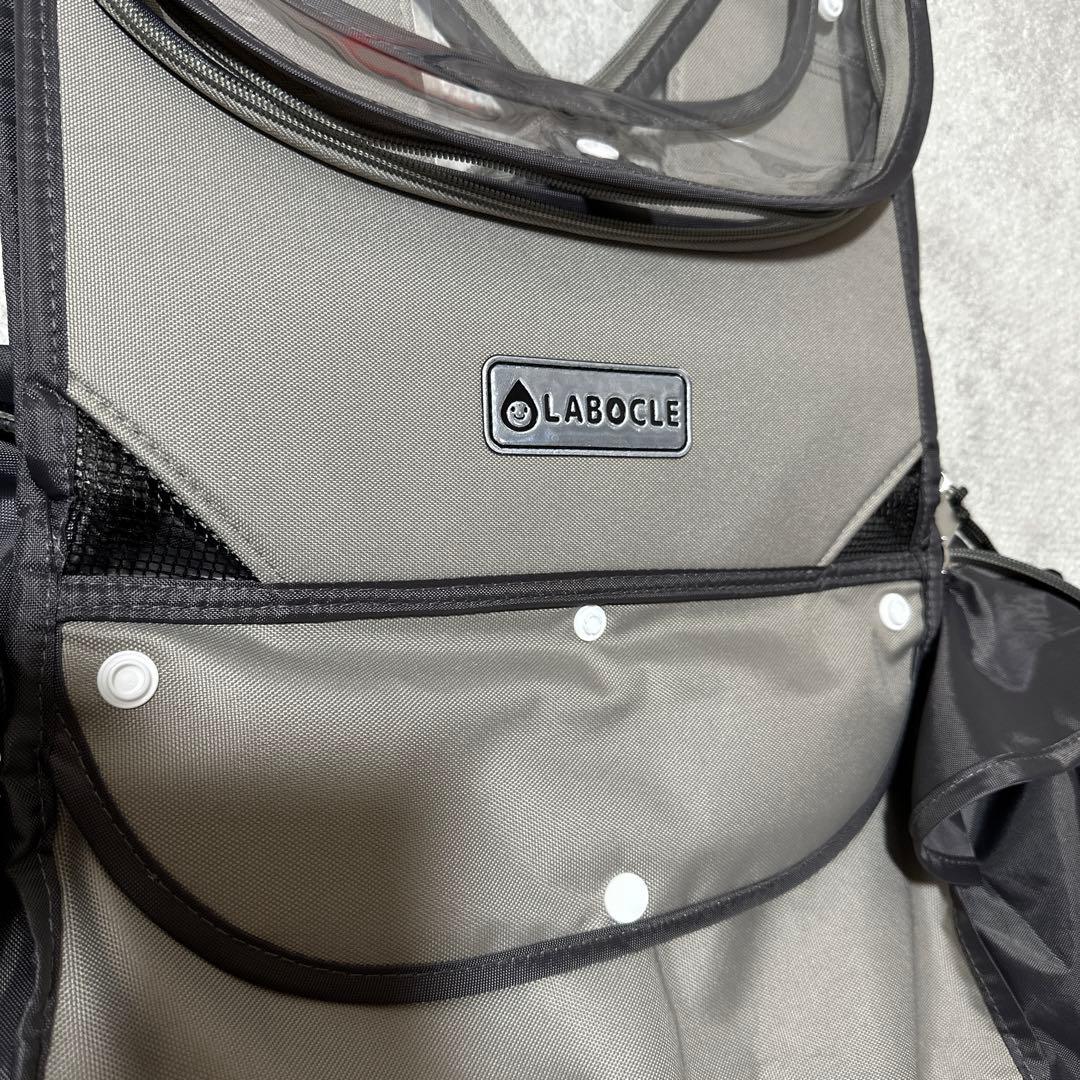 定価15800 LABOCLE チャイルドシートカバー グレー/ブラック