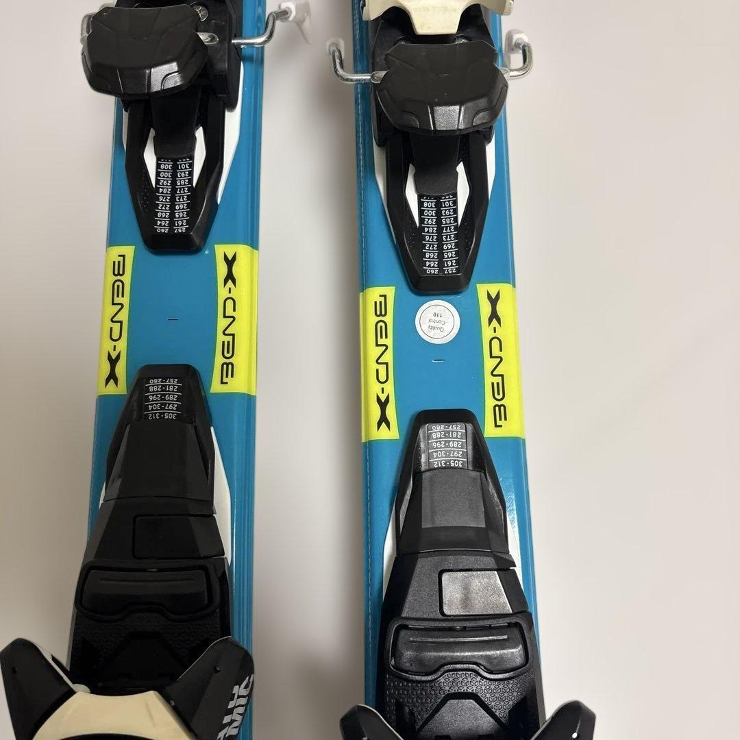 ATOMICブルースター ETL スキー125cm ストック110cmセット