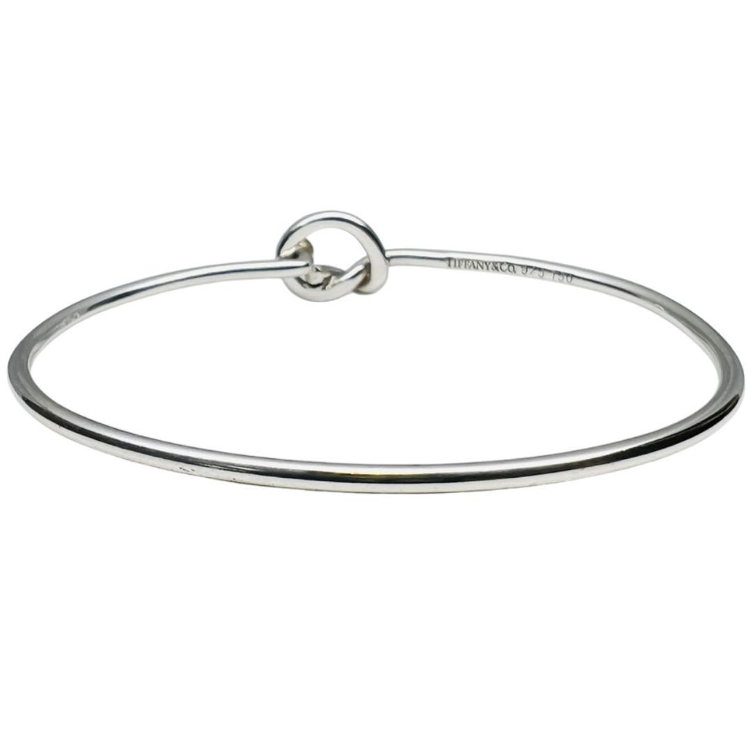 【極美品】TIFFANY ブレスレット ラブノット 925 750 コンビ