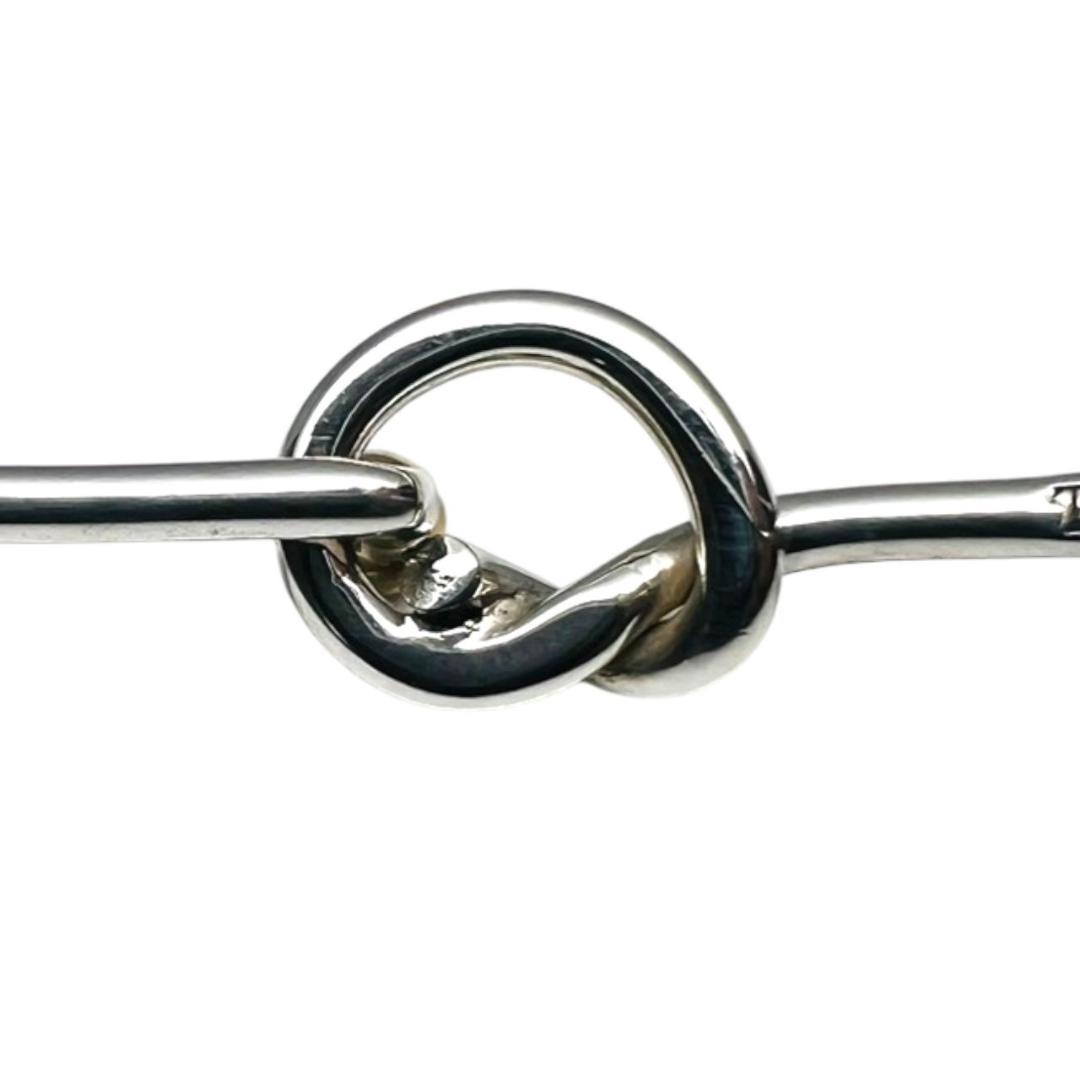 【極美品】TIFFANY ブレスレット ラブノット 925 750 コンビ