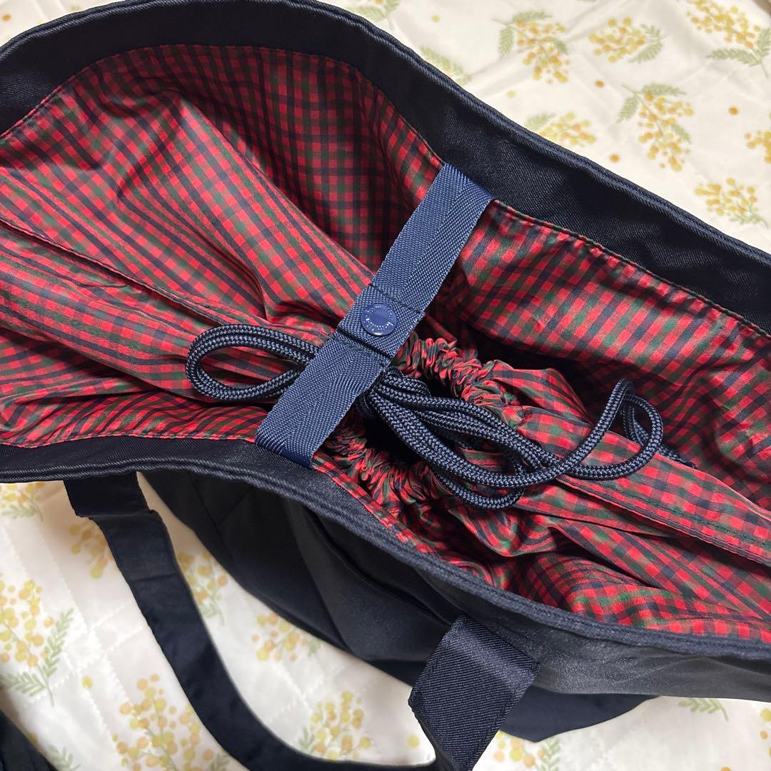familiar ネイビー トートバッグ　新品