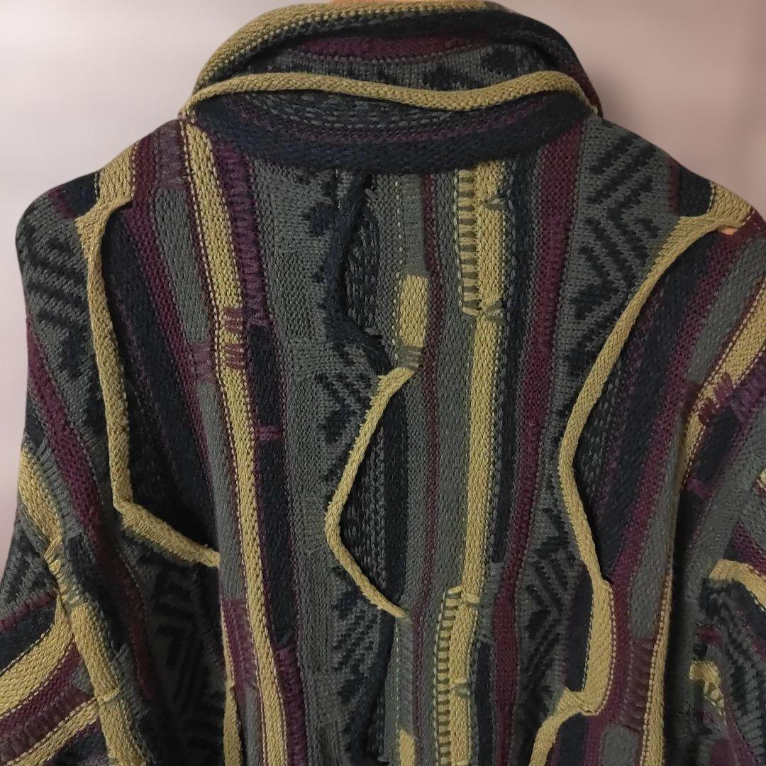 未使用に近い極美品 FAT 3Dニットカーディガン サイズSKINNY(L)