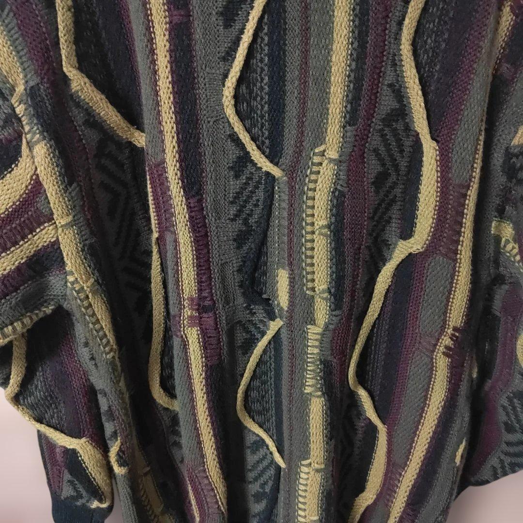 未使用に近い極美品 FAT 3Dニットカーディガン サイズSKINNY(L)