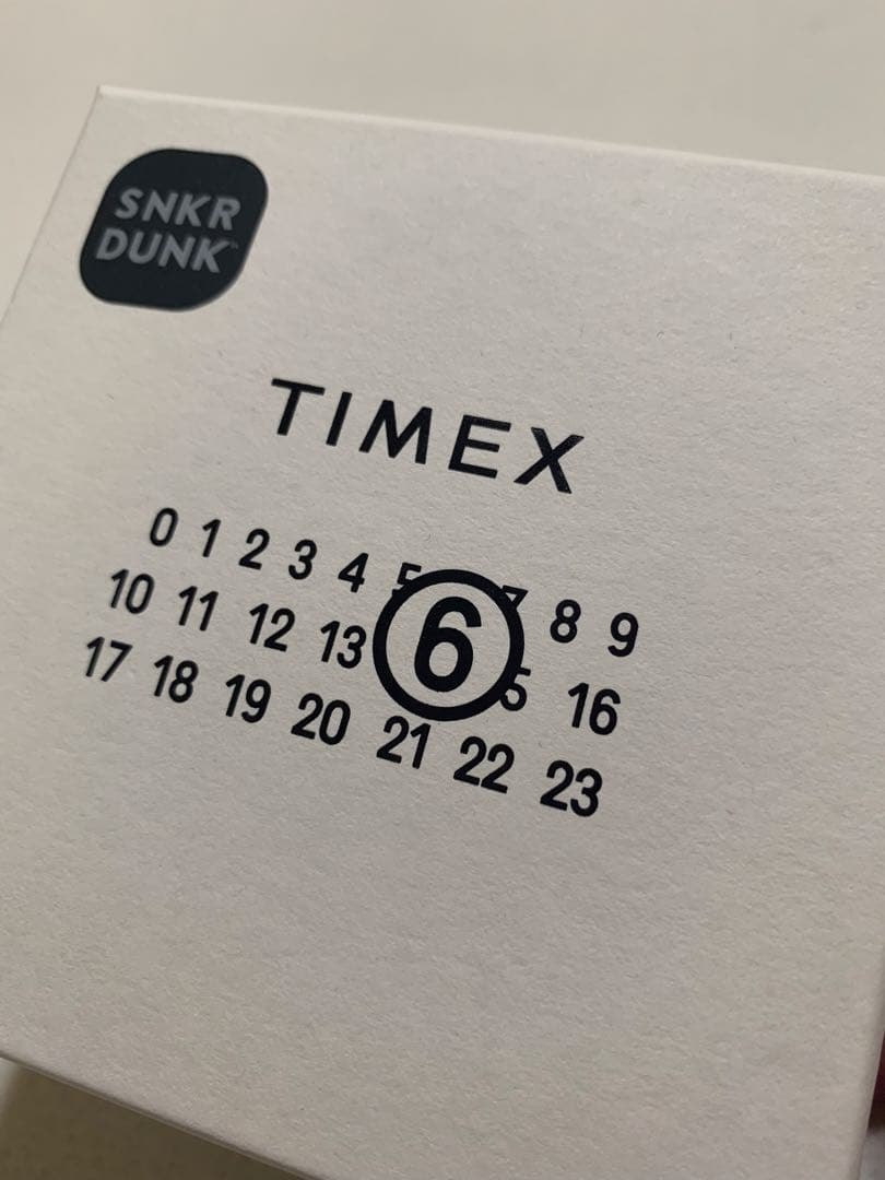 時計 TIMEX x MM6 Maison Margiela Ring Watch