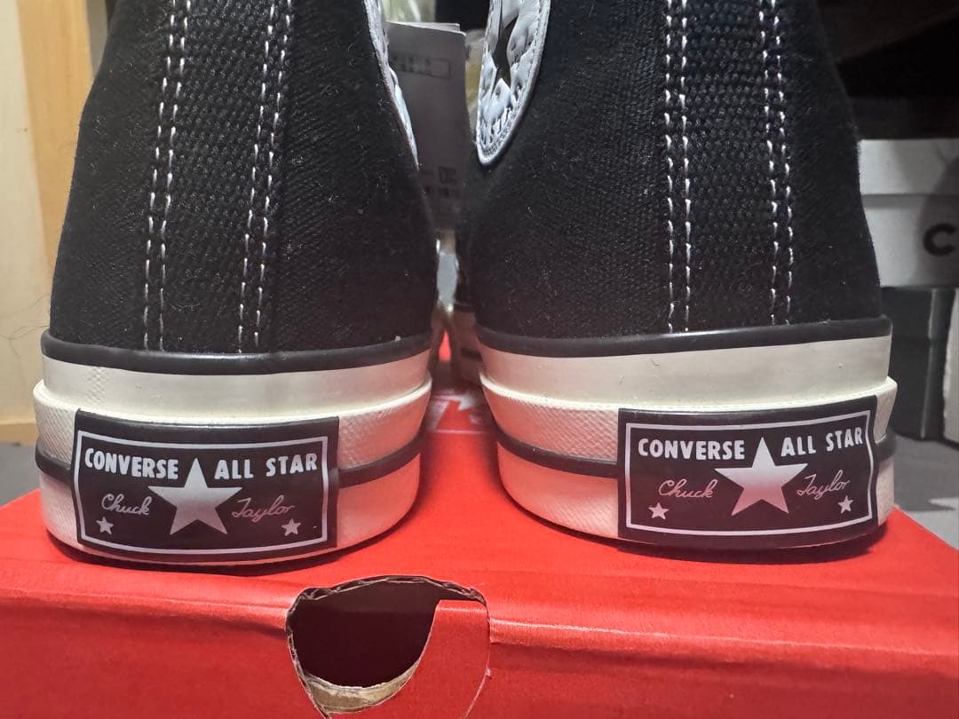 【未使用品】ハイカット CT70 ブラック hi 27cm CONVERSE