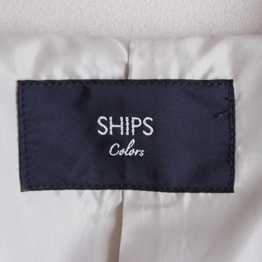 SHIPS colors ノーカラー セットアップスーツ Mサイズ ベージュ