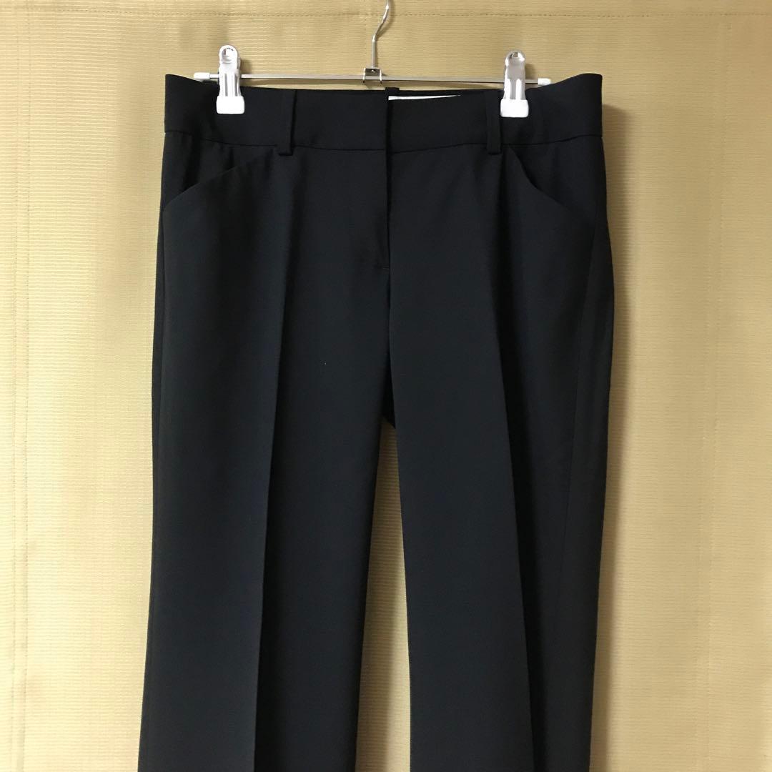 theory ブラックスーツ パンツセットアップ